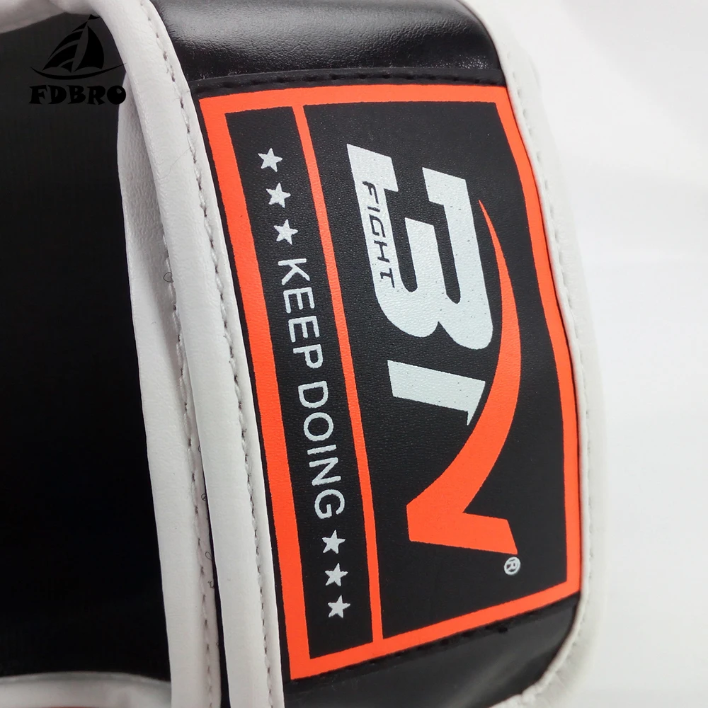 Фдбро высокое качество ПУ кожа бокса ММА щитки лодыжки протектор Муай Тай