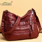 Сумка на плечо из ПУ кожи для женщин, 2021