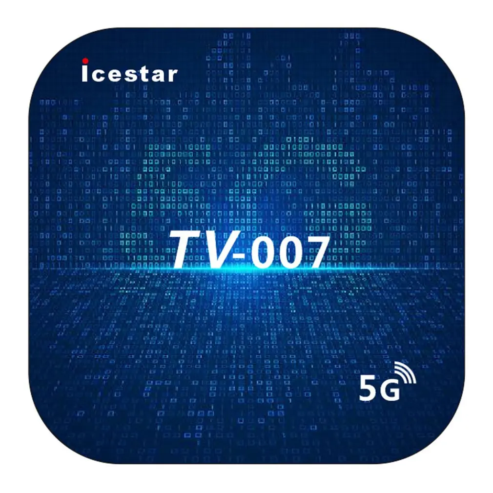 

TV007 Tv Box Smart 4k 5G Wifi Smart Quad-core Wireless Network Set Top Box Dual Frequency Digital TV Set Top Box