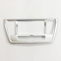 for mg gs 2015 2016 2017 abs chrome car navigation panel cover trim sticker accessories car styling 1pcs