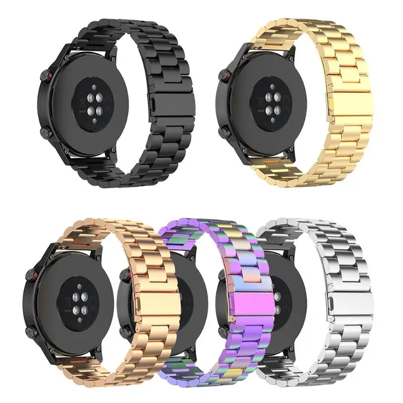 metal sports watchband business adjustable bracelet strap wearable devices smart watch accessories for huawei honor magic watch free global shipping