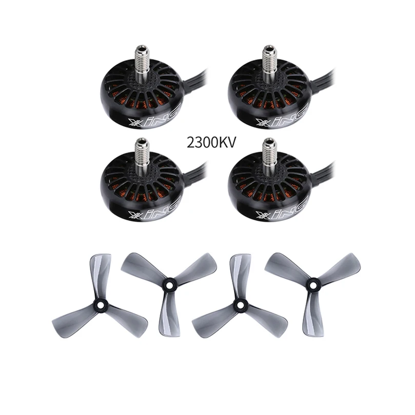 

IFlight XING 2205 2300KV 3200KV 4-6S Brushless Motor + Nazgul Cine 3040 PC Propellers Compatible For Protek35 FPV Racing Drone