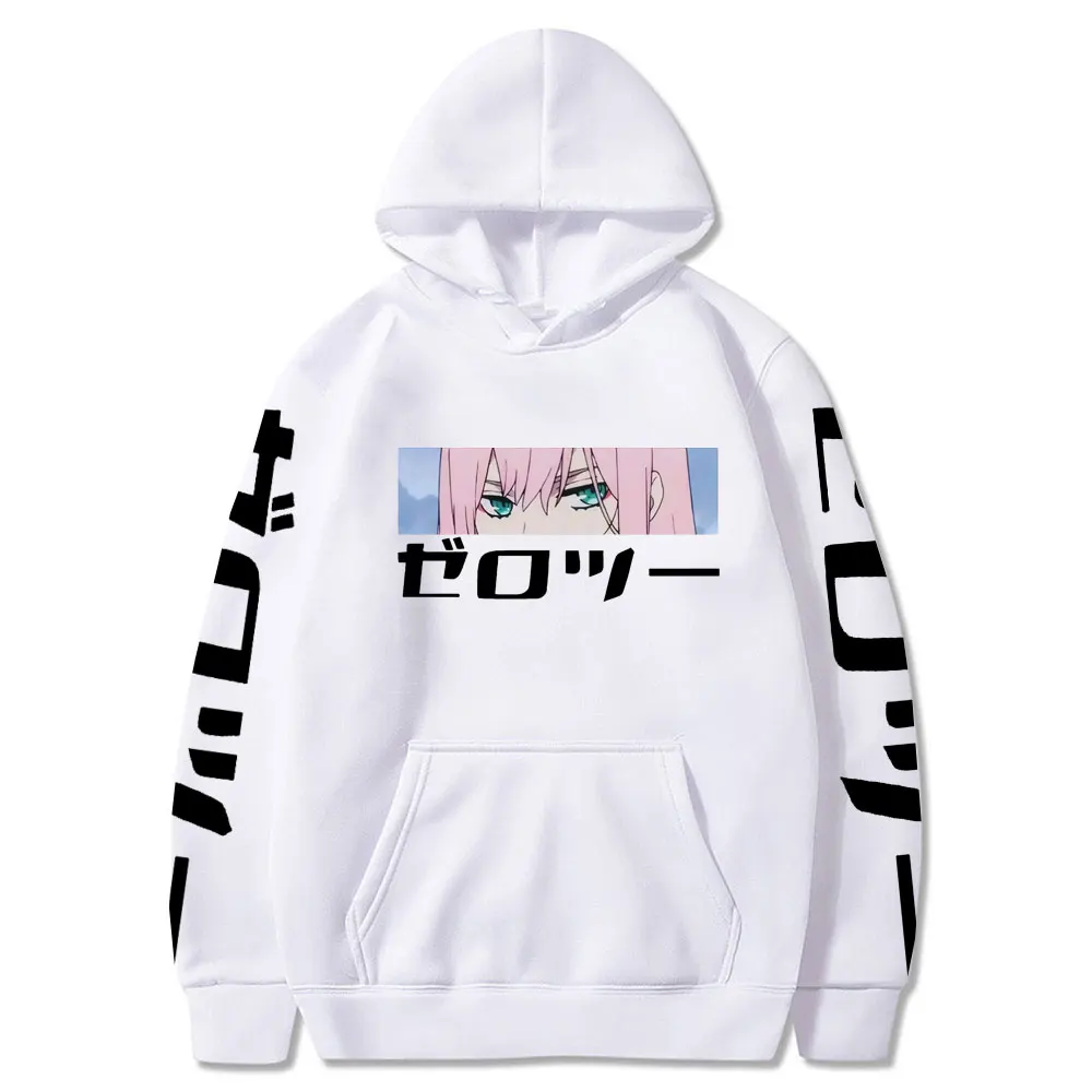 

Darling In The Franxx Japanese Anime Men Women Unisex Hoodies Sweatshirts Zero Two Harajuku Hoodie Kawaii Hip Hop Clothes Men
