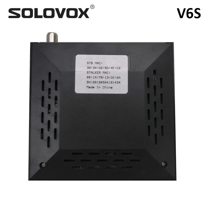 Спутниковый ТВ ресивер Solovox V6S поддерживает 6 линейный Европейский аккаунт и
