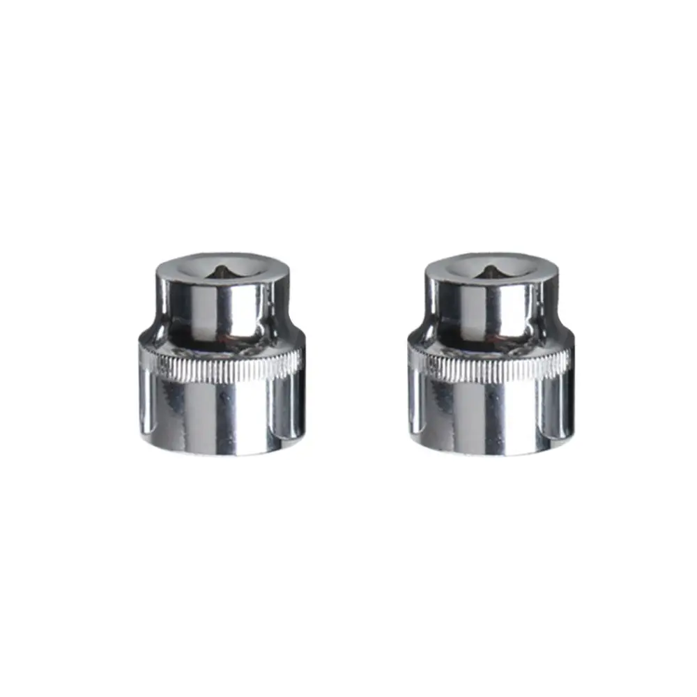 

2pcs Standard Socket for Wrench 1/4" 3/8" Drive 10 Mm Metric MM Chrome Master Wrench Sleeves