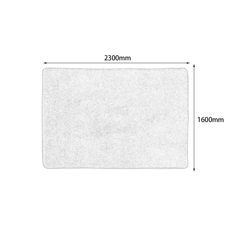 

Large 160*230cm Bedroom Carpet Plush Shaggy Soft Carpet Area Rugs Floor Mats Home Warm Plush Floor Rugs fluffy Mats