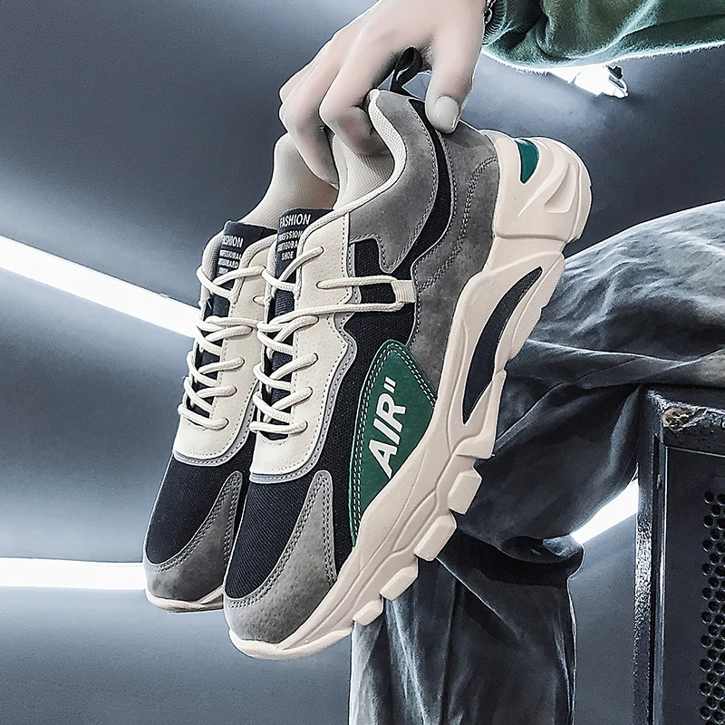 

Winter Leather Men Running Shoes Shoes Thick Bottom Sports Shoes Keep Warm Jogging Shoes Mens Designer Sneakers Zapatillas