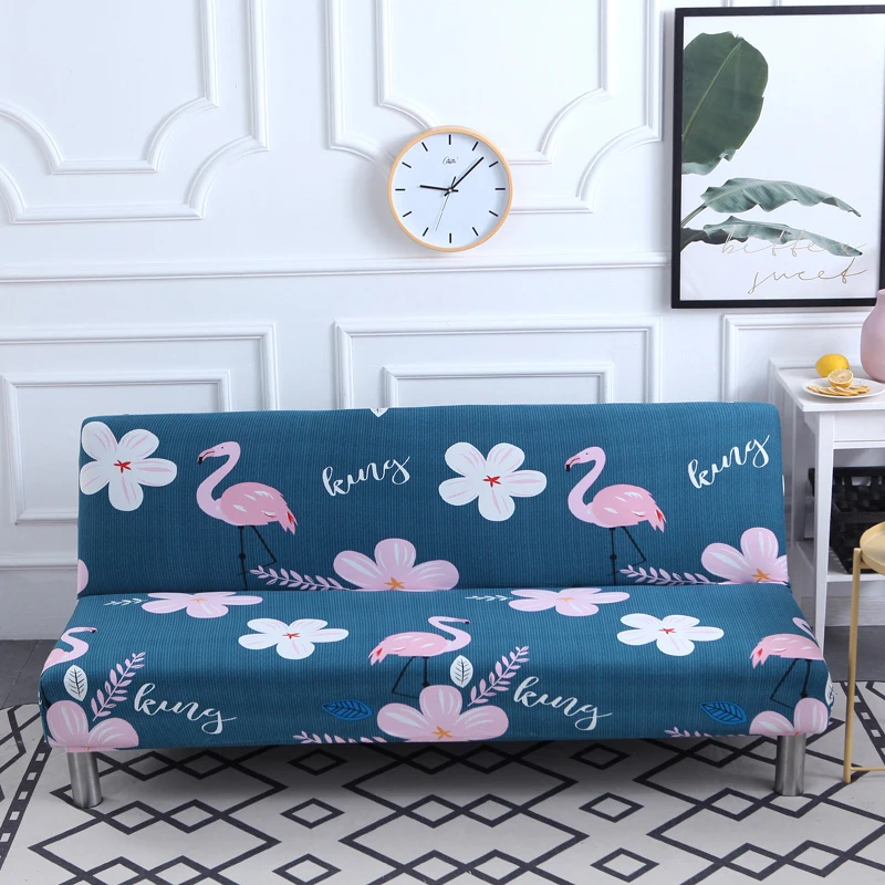 Чехол для дивана универсальный накидка на диван без подлокотников защита мебели