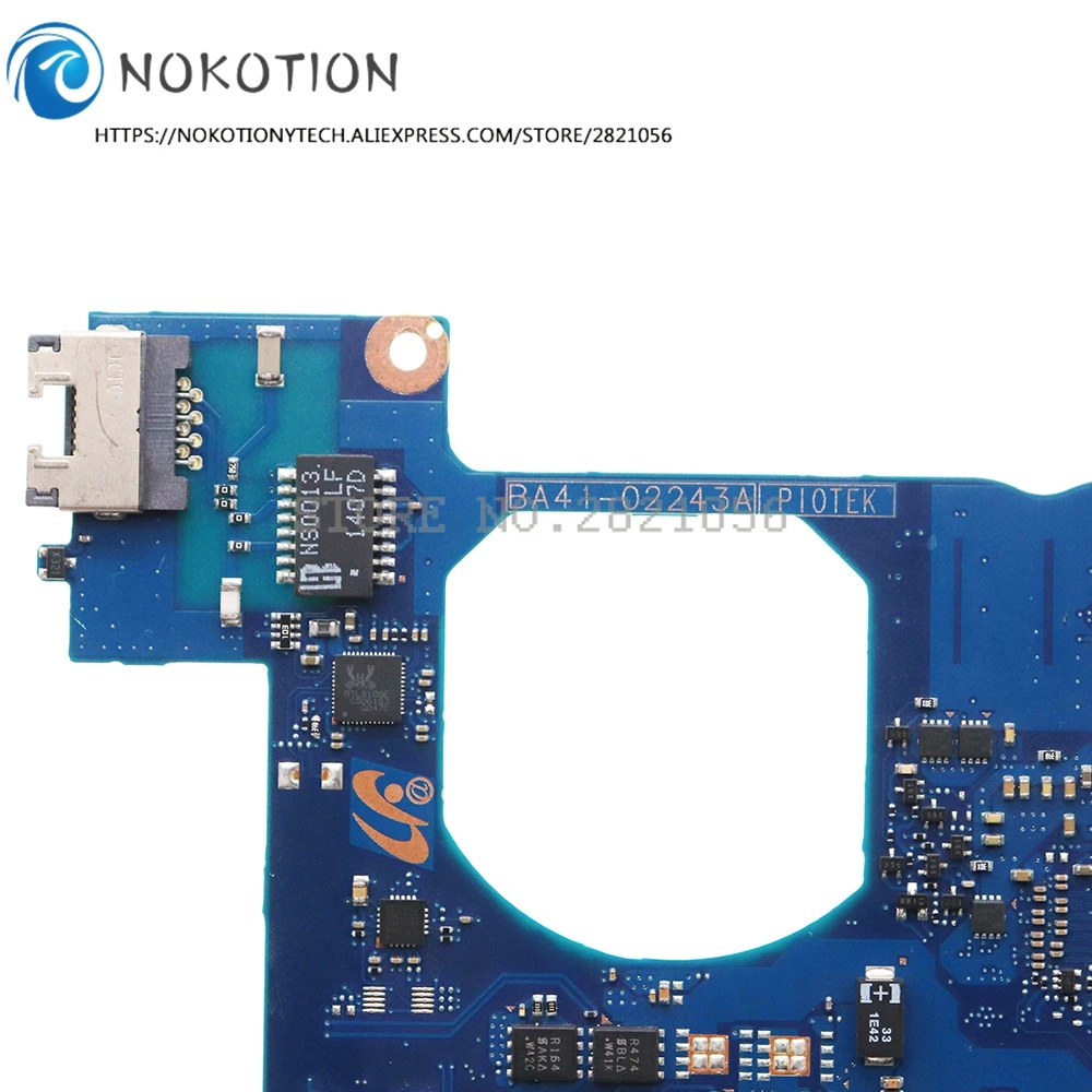 NOKOTION для Samsung NP300E4V NP270E4V 270E4E материнская плата ноутбука 14 дюймов 1007U ЦП 710M Φ - купить