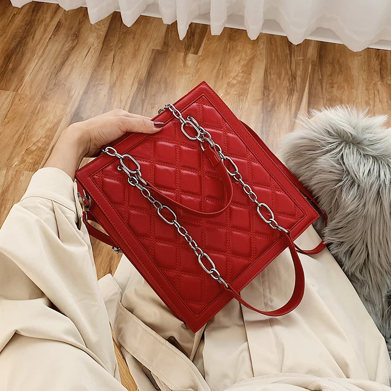 2019 модная сумка на плечо женские дорожные сумки кожаный полиуретановый стеганый