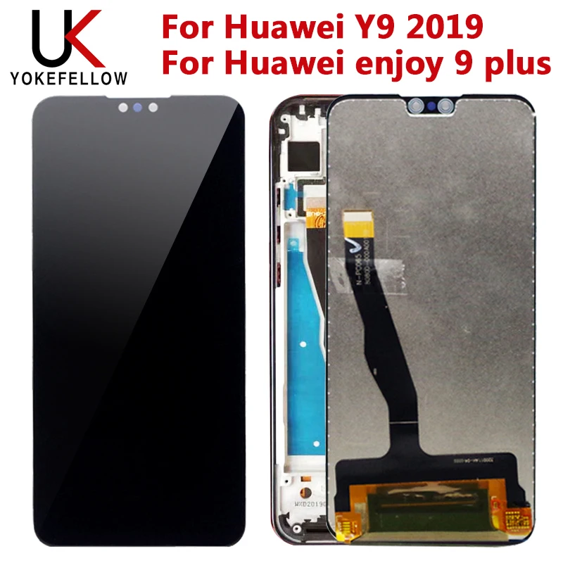 Оригинальный ЖК дисплей для Huawei Y9 2019 с дигитайзером сенсорного экрана в сборе /