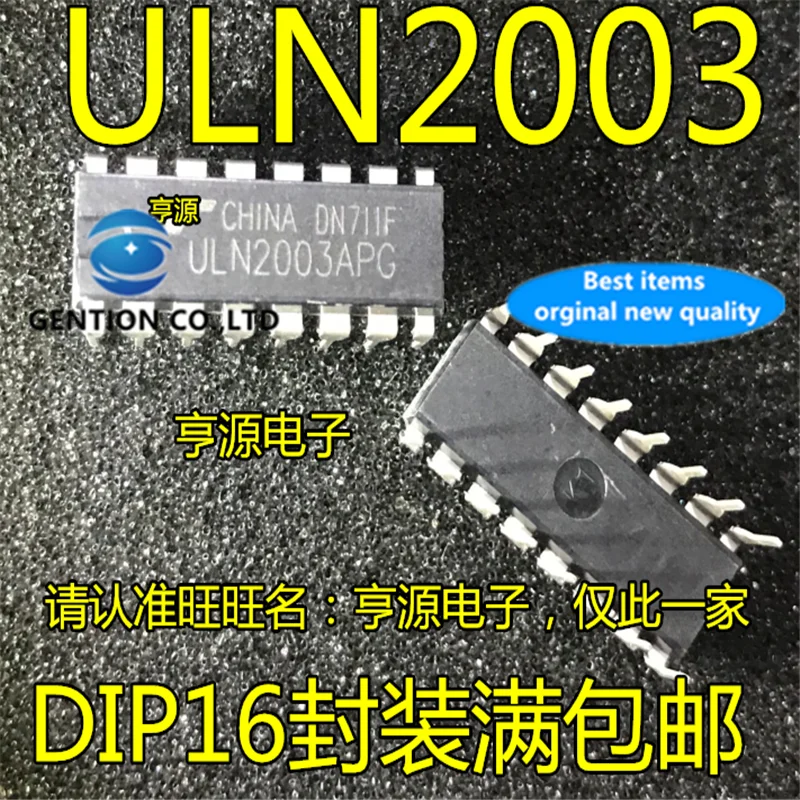 

50Pcs ULN2003APG ULN2003 Driver chip DIP16 in stock 100% new and original