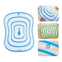 kitchen tools non slip plastic cutting boards chopping block portable frosted antibacteria vegetable meat cutting pad