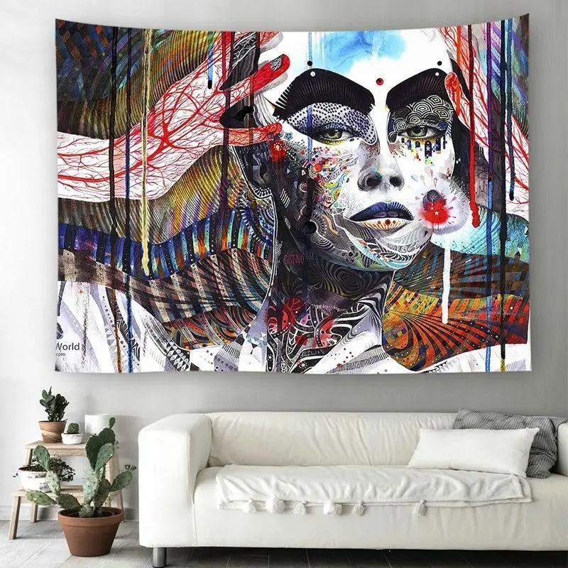 Акварельный красивый гобелен настенное пляжное полотенце Ковер пледы одеяла