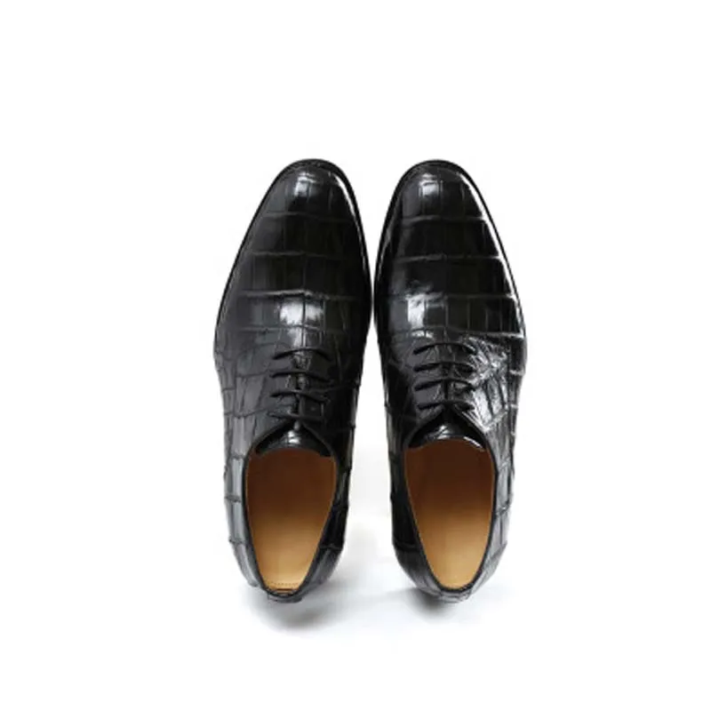 

ourui true crocodile leather male Single shoes business Men's leather shoes men shoes