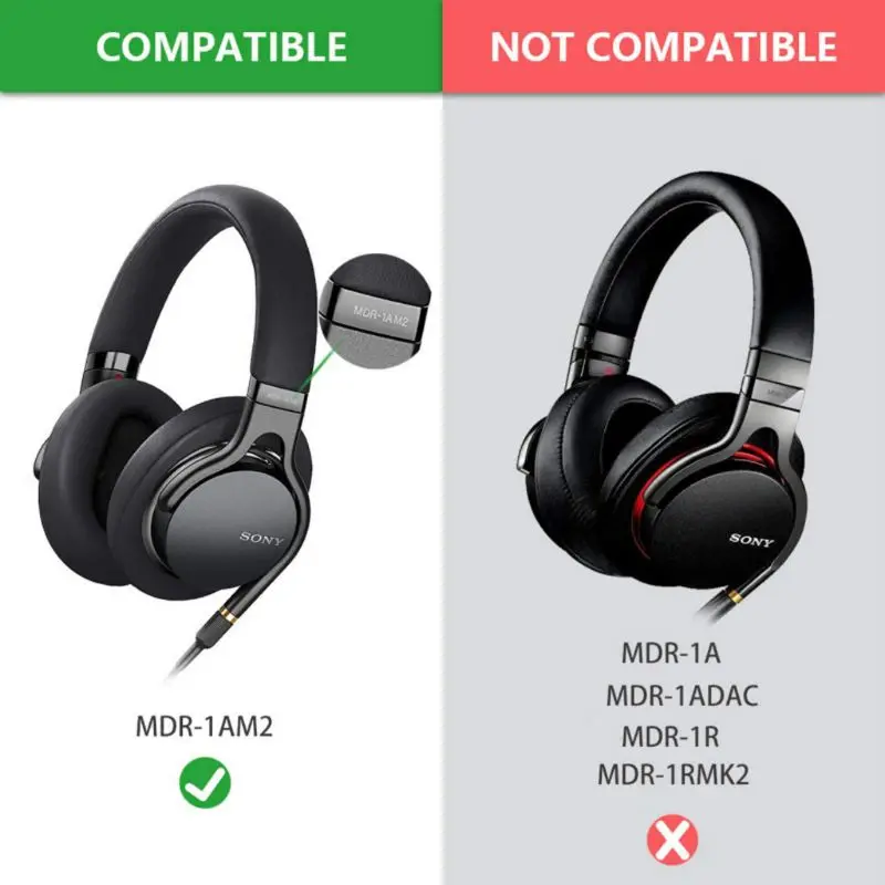 Сменные амбушюры для наушников SONY MDR-1AM2 1AM2 1 пара/2 шт. | Электроника