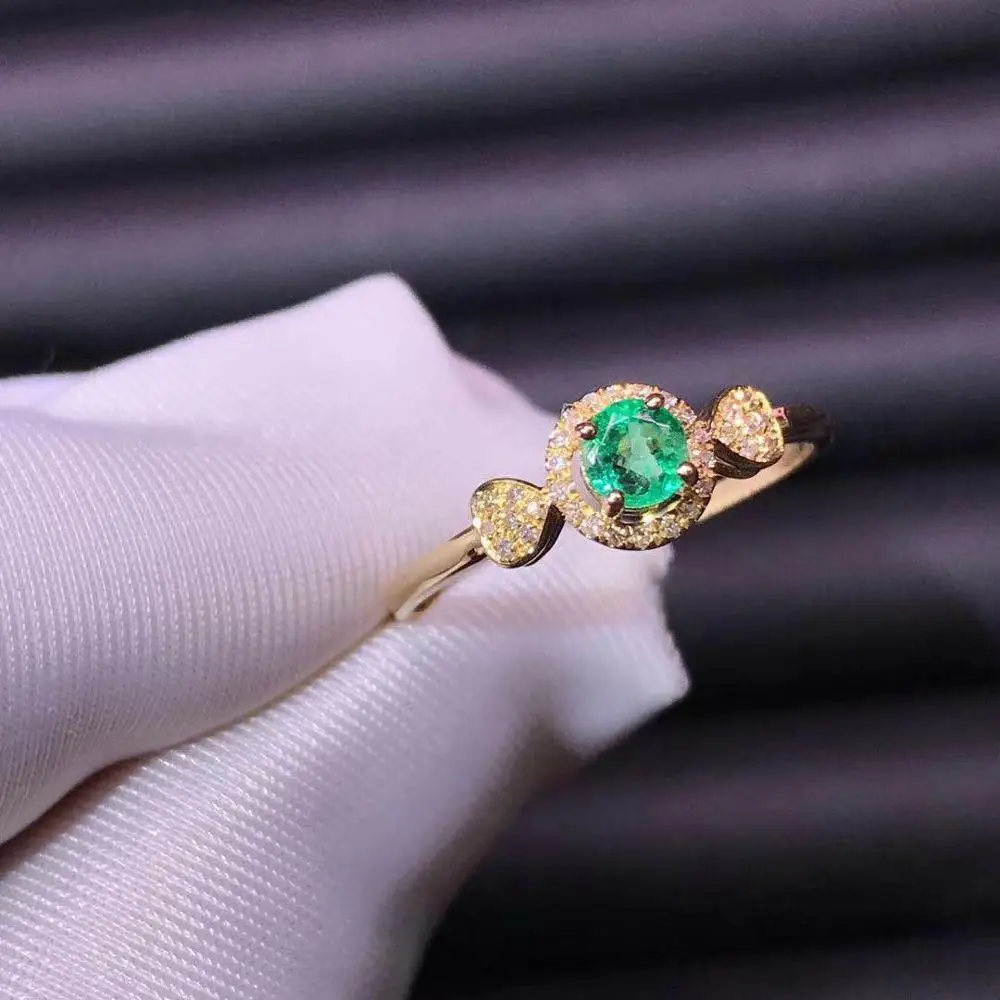 

Женские открытые свадебные кольца SHILOVEM, кольца из серебра 925 пробы с натуральным изумрудом, 3 х3 мм, JCJ0303556AGML