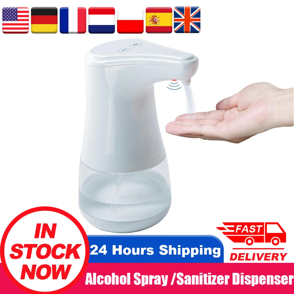 Бесконтактная машина для дезинфекции рук автоматический дозатор мыла настенный