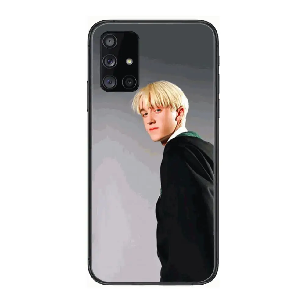 

Celebrity DracoMalfoy Phone Case Hull For Samsung Galaxy A 90 50 51 20 71 70 40 30 10 80 E 5G S Black Shell Art Cell Cover