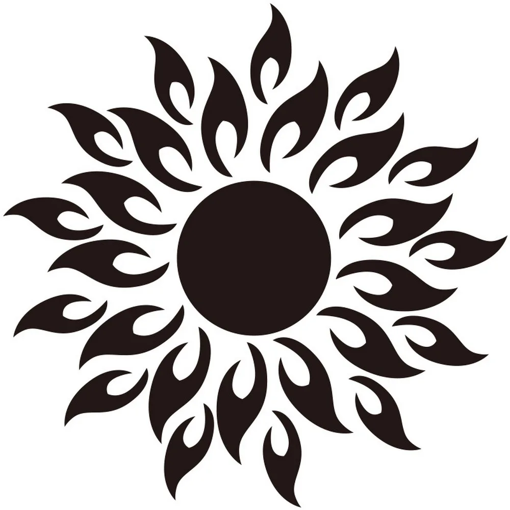 Самоклеящаяся комбинированная зеркальная 3D Наклейка на стену 14 см | Дом и сад