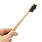 Зубная щетка из натурального бамбука, 1 шт., портативная Мягкая зубная щетка, экологически чистые щетки, инструменты для ухода за полостью рта