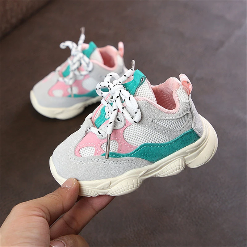 

Autumn Baby Girl Boy Toddler Shoes Infant Casual Running Shoes Soft Bottom Comfortable Stitching Color Children Sneaker