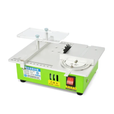 Настольная мини пила для деревообработки DC24V портативный DIY станок резки