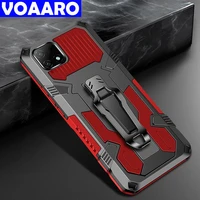 shockproof protective case for samsung galaxy a02 a12 a32 a42 back clip bracket phone case for samsung a02s a52 a72 a22 case