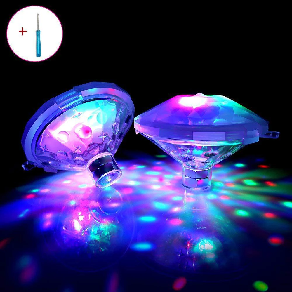 

Floating Underwater Light LED Disco Swimming Pool Party Glow Show Outdoor Party Light Tub Spa Lamp Waterproof Pool Accessories