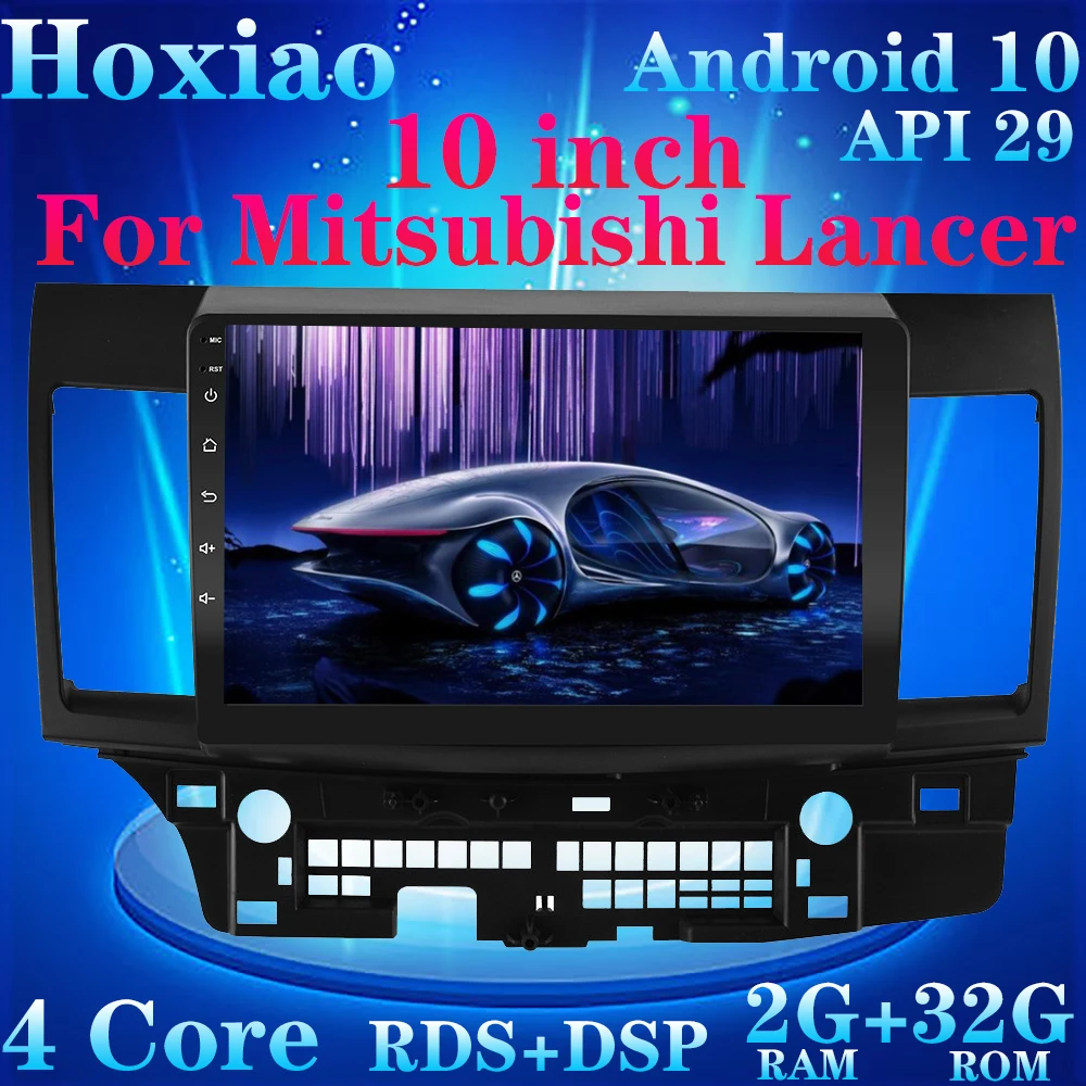 HoXiao 9 дюймов Android 10 2 Din Автомобильный dvd плеер RDS радио четырехъядерный WIFI GPS Bluetooth