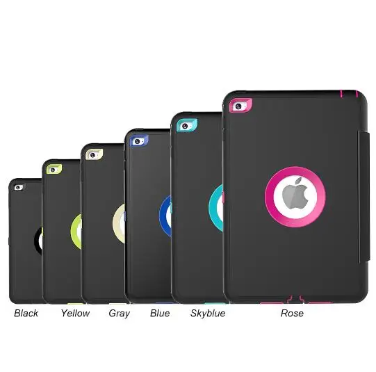 Детский безопасный бронированный противоударный жесткий силиконовый чехол для