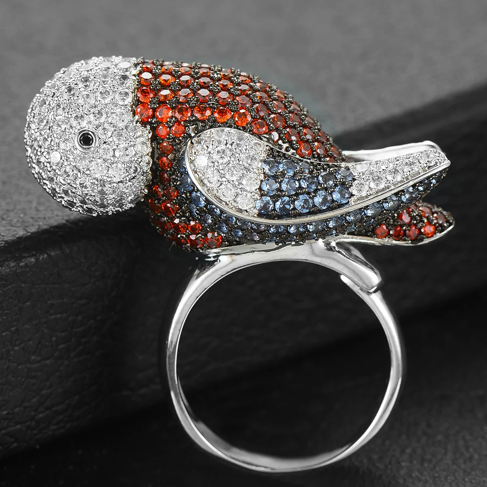 Missvikki Высококачественная Роскошная Европейская мир голубь кольца птицы для