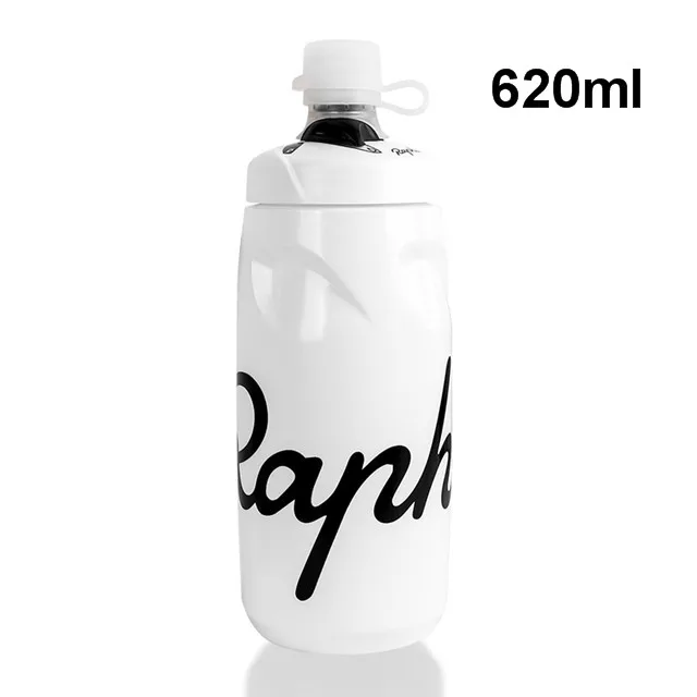 newWhite620ml Рафа 620/750 мл велосипедного спорта Питьевая бутылка для воды с защитой от протечек № 5 PP Материал велосипед с замком рот двойная изоляция бутылка для воды - Цвет: newWhite620ml
