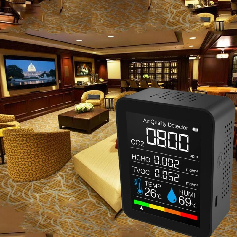Цифровой датчик температуры и влажности TVOC измеритель углекислого газа