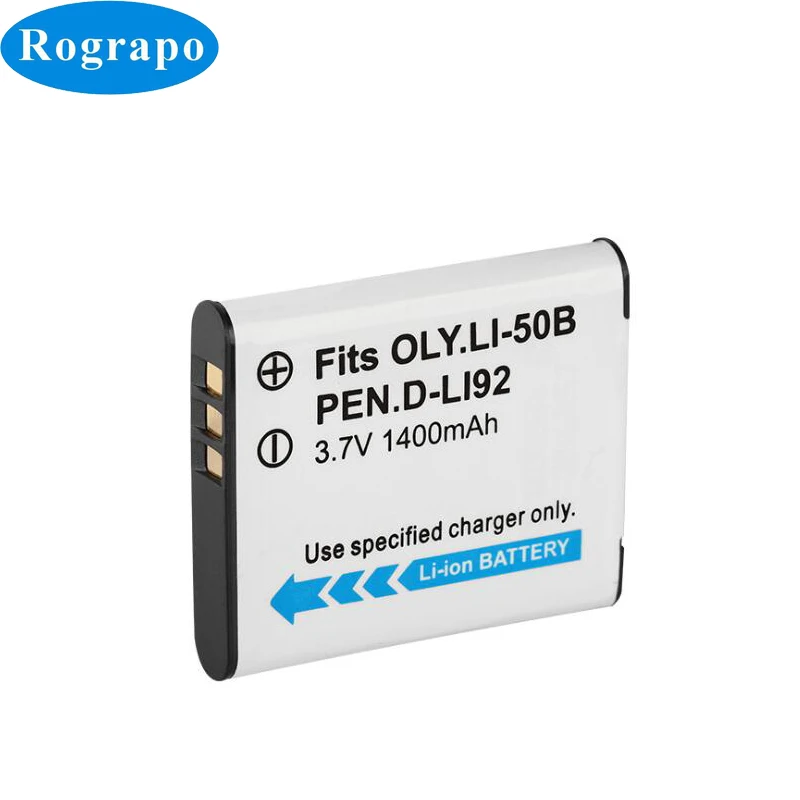 Аккумулятор для камеры Olympus MJU Stylus 1010 1020 1030SW SH2 SH25 SP720UZ SZ10 SZ11 Ricoh CX3 CX4 Li 50B DLI92|Цифровые