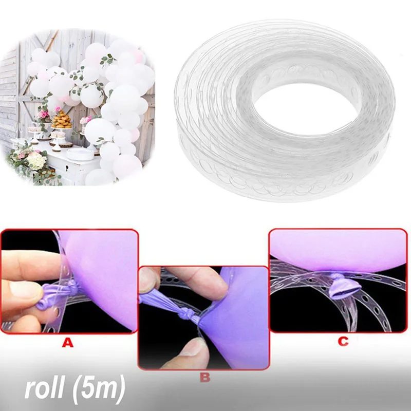 Лента для воздушных шаров сделай сам прозрачная свода украшения торта