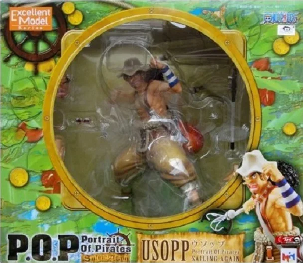 24 см Большой размер одна деталь Usopp аниме Коллекционная фигурка ПВХ Коллекционная модель игрушки brinquedos Для Рождественский подарок