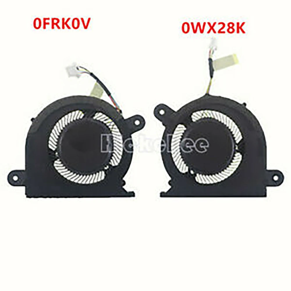 Новый вентилятор ЦП для графического процессора Dell xps 2020 13 9300 0FRK0V 0WX28K 4-проводной