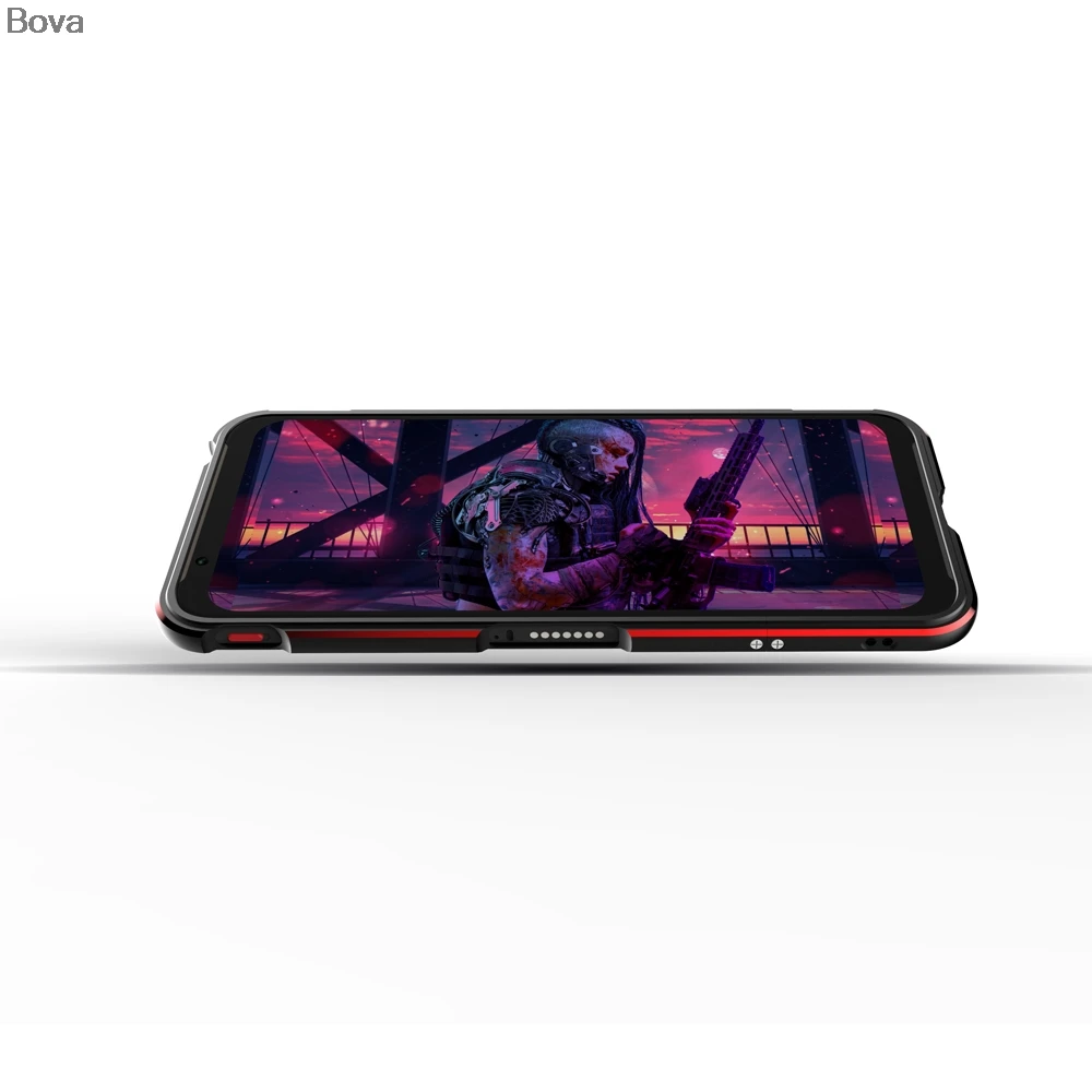 Чехол для Nubia Red Magic 3 Роскошный ультра тонкий алюминиевый бампер для zte Nubia Red Magic 3+ 2 пленки(1 передняя+ 1 задняя