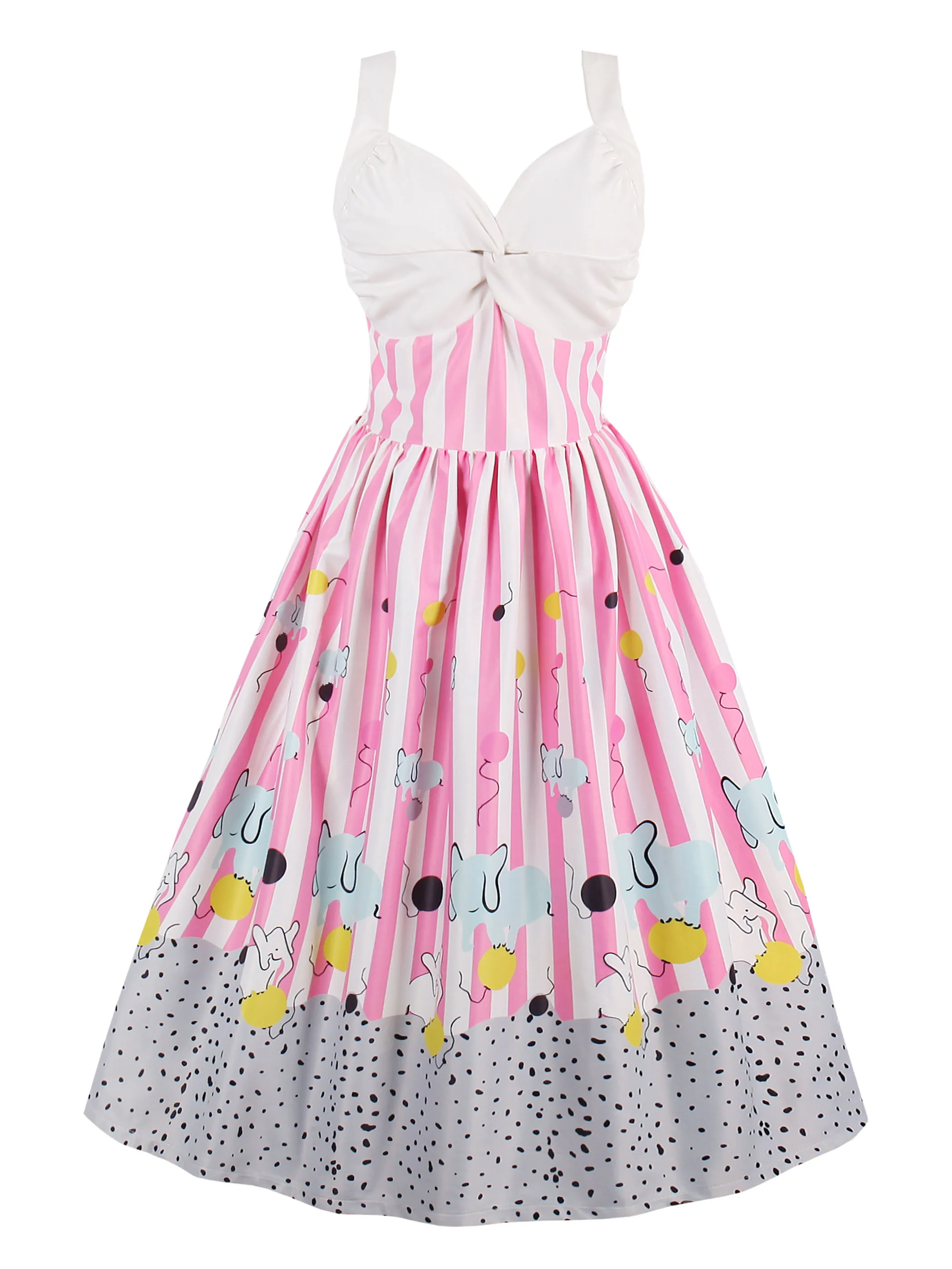 Женское винтажное платье средней длины элегантное праздничное розовое в стиле