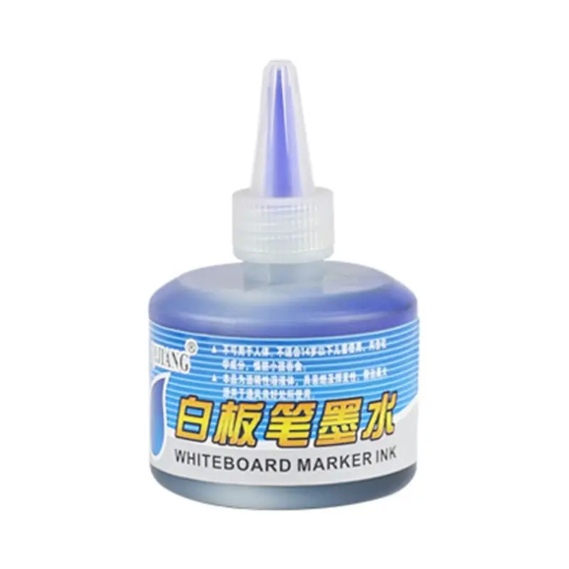 

1 Bottle 50ml Refill Ink for Refilling Inks Whiteboard Marker Pen Black Red Blue 3 Colors School Office Supplies