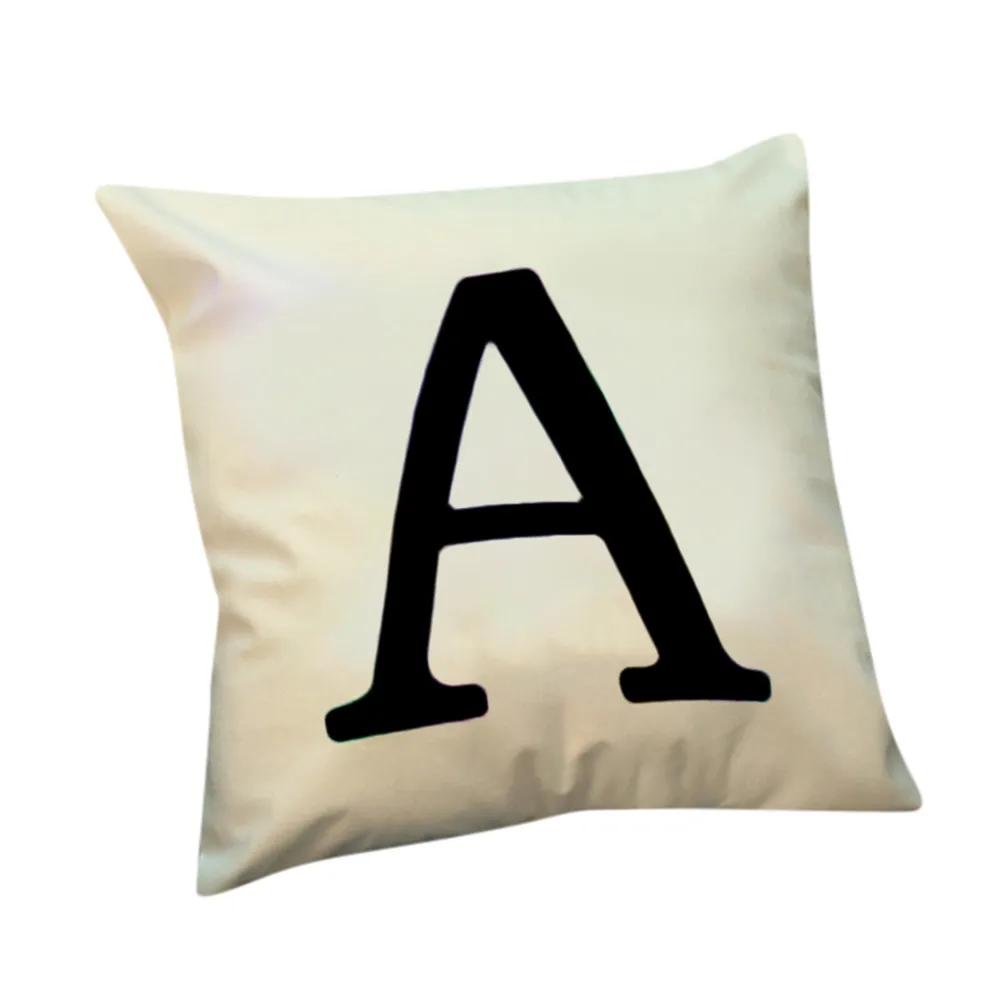 Mikksire New Christmas Alphabet Lighting LED Cushion Cover Home Decor Throw Pillowcase Sofa Flashing coffee shop F1 | Дом и сад