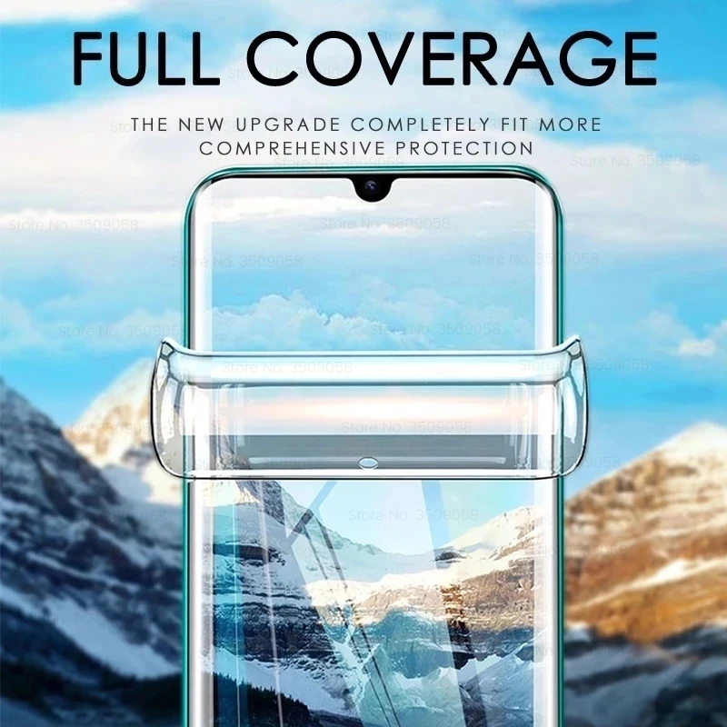 

6-in-1 Hydrogel Film Screen Protectors for Redmi Note 10 9 8 Pro 9s 10s 9t Camera Lens Film for Poco X3 F2 Pro F3 M3 Not Glass