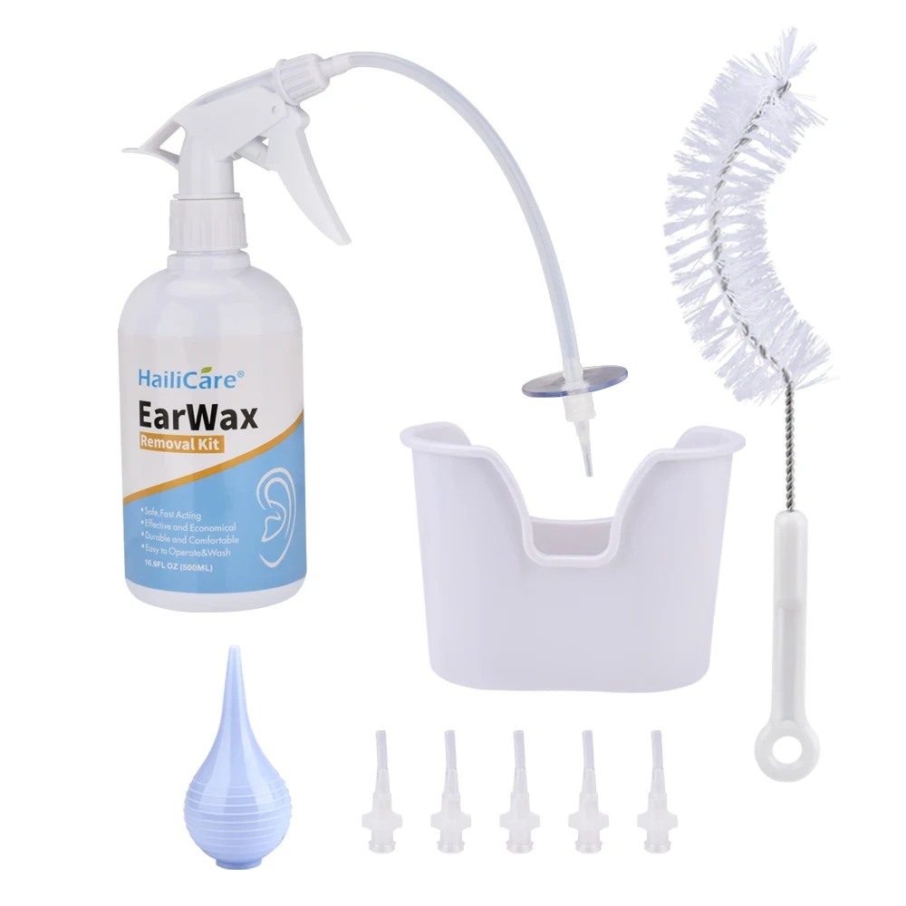 

Ear Irrigation Cleaning Kit Ear Wax Removal Kit With Ear Washing Syringe Squeeze Bulb Earwax Remover Adults Kids Ear Care