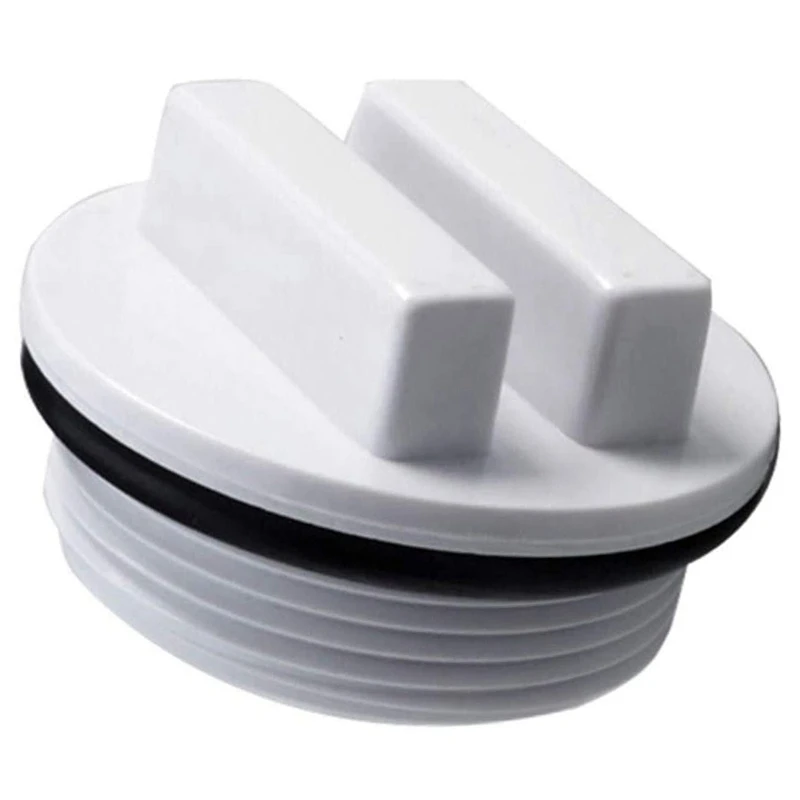 

5x Threaded Swimming Pool Spa Filter Drain Plug with O-Ring & 1 Pcs Rubber Stopper Plug Swimming Pool Winterizing Plug