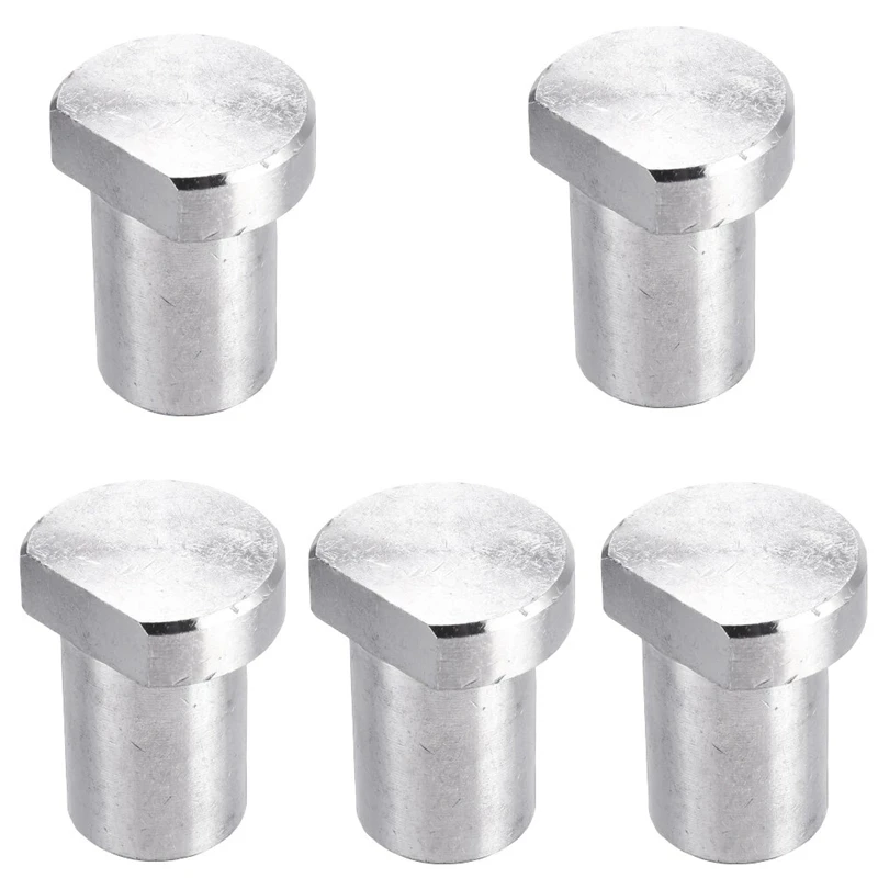 

5Pcs Stainless Steel Workbench Peg Brake Stops Clamp Quick Release Woodworking Table Limit Block Woodworking Tool