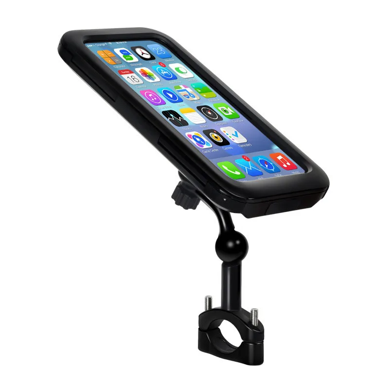 

Phone Holder Chargable Waterproof Shockproof All-Inclusive Bicycle Phone Mount Bracket Touch Screen Rotatable Holder Accessories