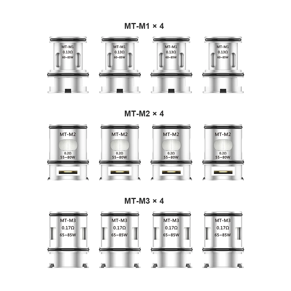 12 шт. оригинальные катушки бака VOOPOO Maat 0.13ohm 0.17ohm 0.2ohm сердечники головки для Alipha Zip