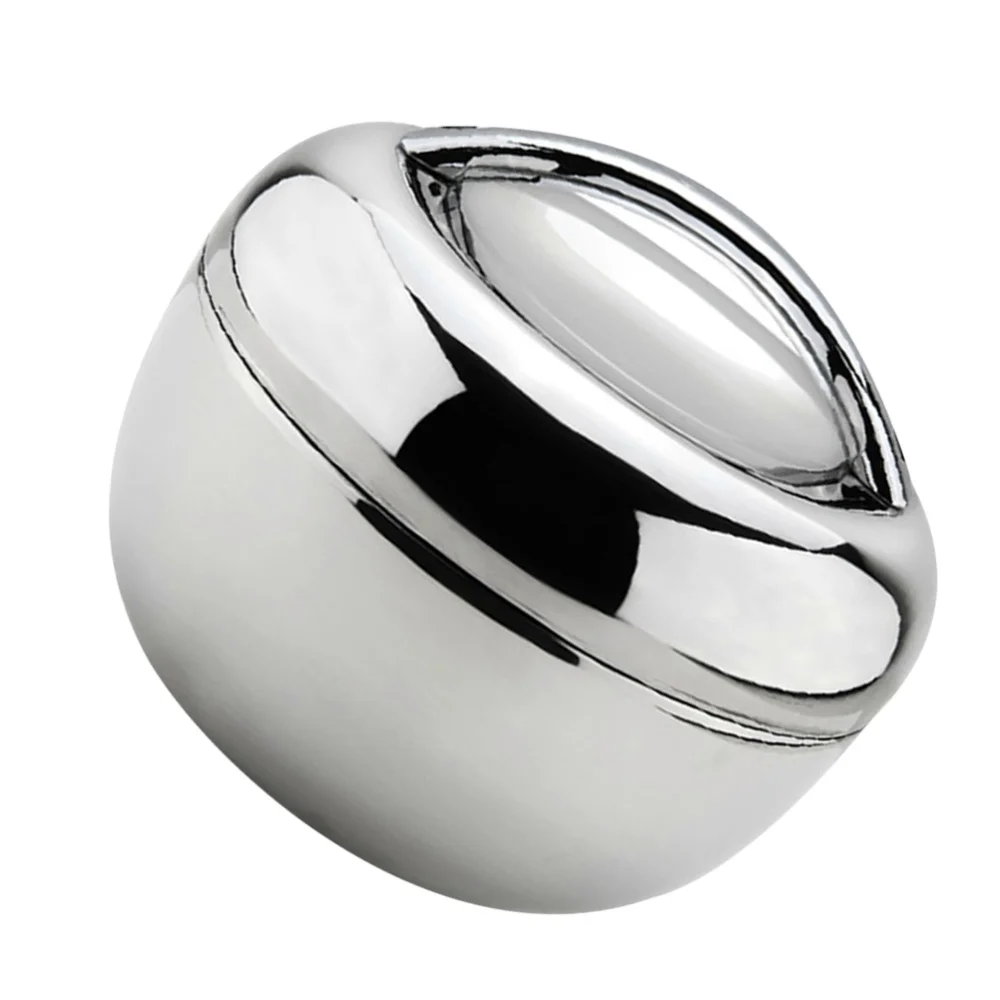 

0.8L Stainless Steel Heat Preservation Box Kepping Warm Apple Shape Bento Box Food Container Silver