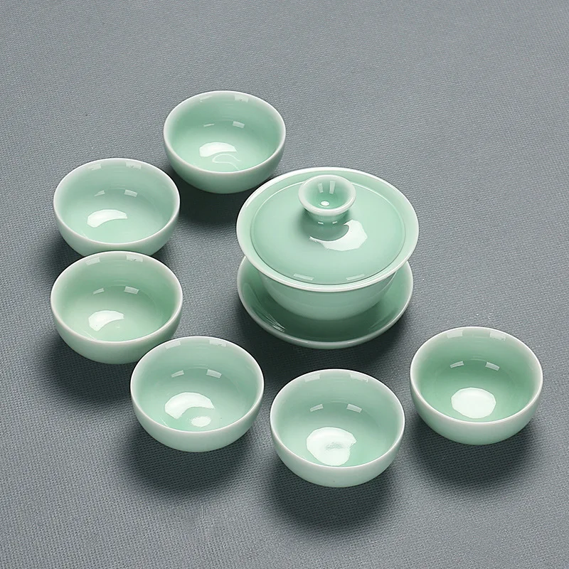 

Keukenhulpjes Gongfu Bedroom Decor Afternoon Ev Dekorasyon Aksesuarlar Home Decoration Accessories Pot China Chinese Tea Set
